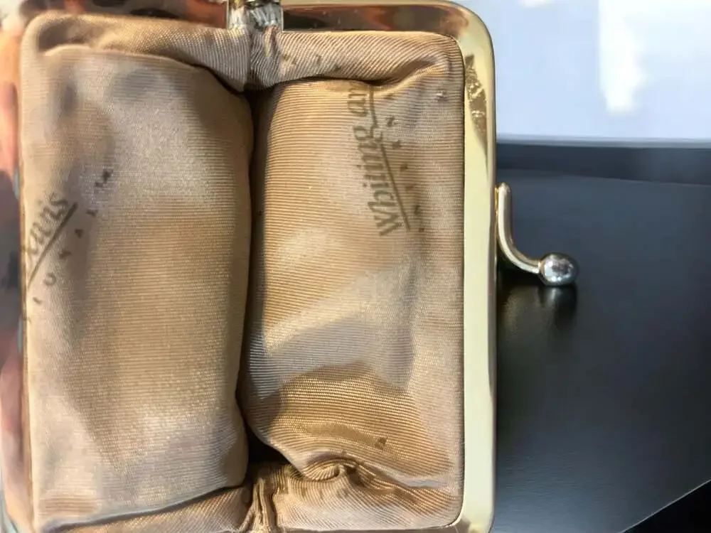 Vintage Whiting & Davis Gold Mesh Coin Purse